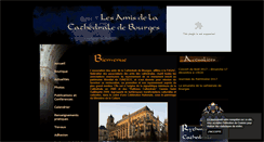 Desktop Screenshot of amis-cathedrale-bourges.com
